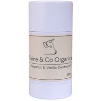 Twine & Co Organics Tallow Deodorant - Bergamot & Vanilla